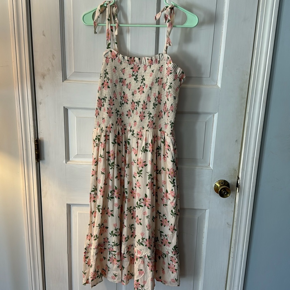 Draper James smocked dress